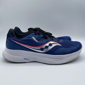 Men’s Saucony Guide 15 Running Shoes in Blue Orange Size 10 Sneaker - S20684-16